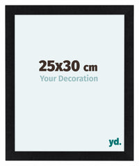 Como MDF Photo Frame 25x30cm Black Matte Front Size | Yourdecoration.com