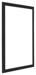 Como MDF Photo Frame 25x35cm Black Woodgrain Front Oblique | Yourdecoration.com