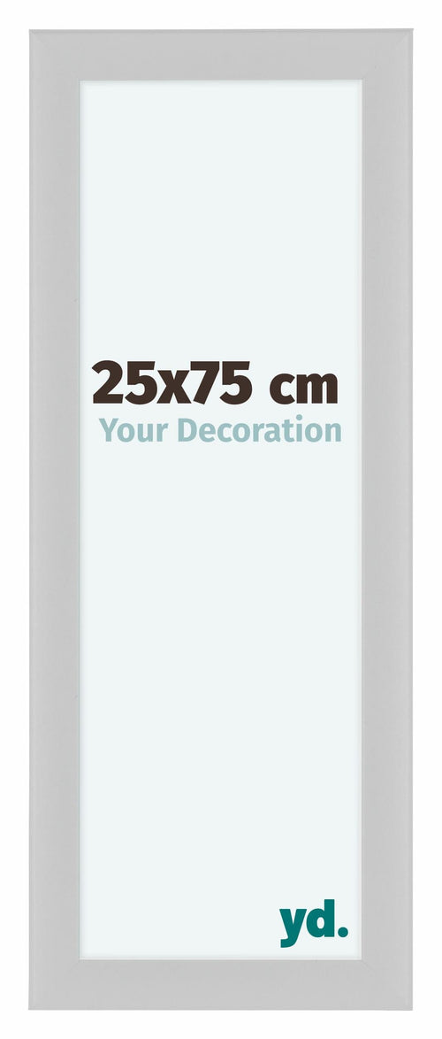 Como MDF Photo Frame 25x75cm White High Gloss Front Size | Yourdecoration.com