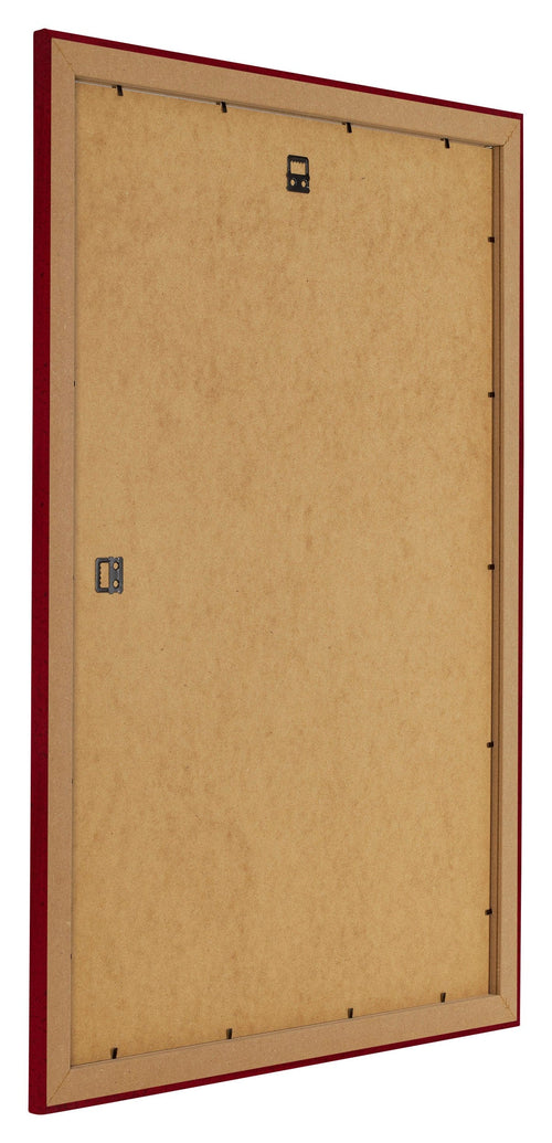 Como MDF Photo Frame 29 7x42cm A3 Wine Red Swept Back Oblique | Yourdecoration.com
