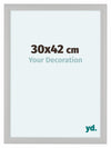 Como MDF Photo Frame 30x42cm White Woodgrain Front Size | Yourdecoration.com