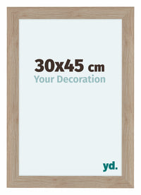 Como MDF Photo Frame 30x45cm Oak Light Front Size | Yourdecoration.com