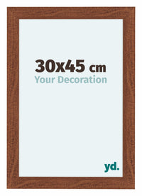 Como MDF Photo Frame 30x45cm Walnut Front Size | Yourdecoration.com