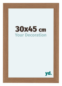 Como MDF Photo Frame 30x45cm Walnut Light Front Size | Yourdecoration.com