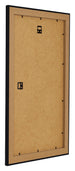 Como MDF Photo Frame 33x48cm Black High Gloss Back Oblique | Yourdecoration.com