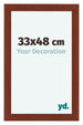 Como MDF Photo Frame 33x48cm Iron Front Size | Yourdecoration.com