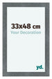 Como MDF Photo Frame 33x48cm Iron Swept Front Size | Yourdecoration.com