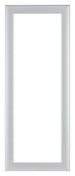 Como MDF Photo Frame 33x98cm Silver Matte Front | Yourdecoration.com