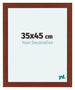 Como MDF Photo Frame 35x45cm Cherry Front Size | Yourdecoration.com