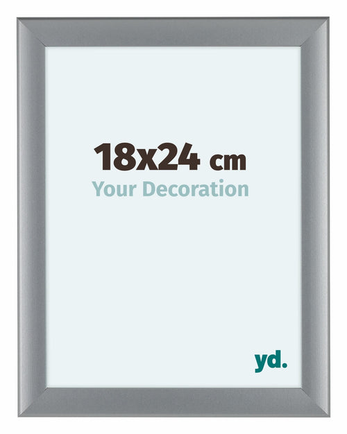 Como MDF Photo Frame 36x48cm Silver Matte Front Size | Yourdecoration.com