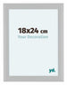 Como MDF Photo Frame 36x48cm White High Gloss Front Size | Yourdecoration.com