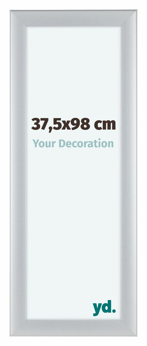 Como MDF Photo Frame 37 5x98cm Silver Matte Front Size | Yourdecoration.com