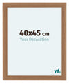 Como MDF Photo Frame 40x45cm Walnut Light Front Size | Yourdecoration.com