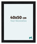 Como MDF Photo Frame 40x50cm Black Matte Front Size | Yourdecoration.com