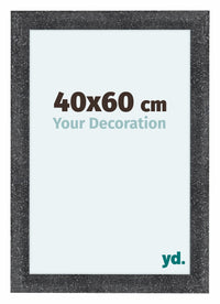 Como MDF Photo Frame 40x60cm Gray Swept Front Size | Yourdecoration.com