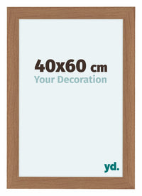 Como MDF Photo Frame 40x60cm Walnut Light Front Size | Yourdecoration.com