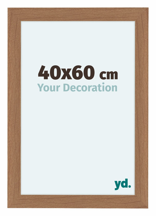 Como MDF Photo Frame 40x60cm Walnut Light Front Size | Yourdecoration.com