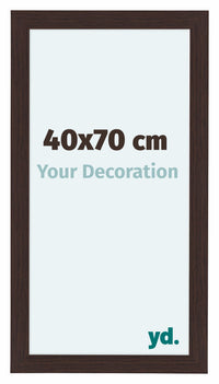 Como MDF Photo Frame 40x70cm Oak Dark Front Size | Yourdecoration.com