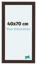 Como MDF Photo Frame 40x70cm Oak Dark Front Size | Yourdecoration.com
