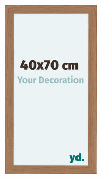 Como MDF Photo Frame 40x70cm Walnut Light Front Size | Yourdecoration.com