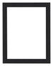 Como MDF Photo Frame 45x60cm Black Woodgrain Front | Yourdecoration.com