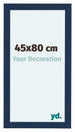 Como MDF Photo Frame 45x80cm Dark Blue Swept Front Size | Yourdecoration.com