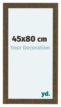 Como MDF Photo Frame 45x80cm Gold Antique Front Size | Yourdecoration.com