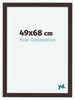 Como MDF Photo Frame 49x68cm Oak Dark Front Size | Yourdecoration.com