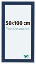 Como MDF Photo Frame 50x100cm Dark Blue Swept Front Size | Yourdecoration.com
