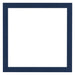 Como MDF Photo Frame 50x50cm Dark Blue Swept Front | Yourdecoration.com
