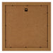 Como MDF Photo Frame 50x50cm Walnut Light Back | Yourdecoration.com