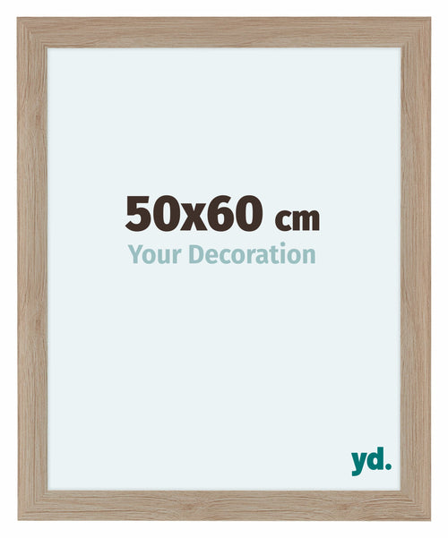 Como MDF Photo Frame 50x60cm Oak Light Front Size | Yourdecoration.com