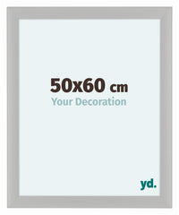 Como MDF Photo Frame 50x60cm White Woodgrain Front Size | Yourdecoration.com