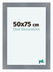Como MDF Photo Frame 50x75cm Aluminium Brushed Front Size | Yourdecoration.com