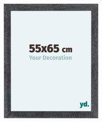 Como MDF Photo Frame 55x65cm Gray Swept Front Size | Yourdecoration.com