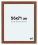 Como MDF Photo Frame 56x71cm Walnut Front Size | Yourdecoration.com