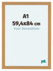 Como MDF Photo Frame 59 4x84cm A1 Beech Front Size | Yourdecoration.com