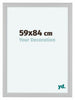 Como MDF Photo Frame 59x84cm White Matte Front Size | Yourdecoration.com