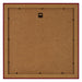 Como MDF Photo Frame 60x60cm Wine Red Swept Back | Yourdecoration.com
