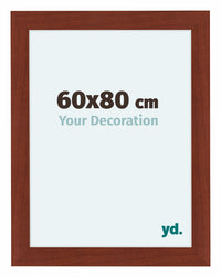 Como MDF Photo Frame 60x80cm Cherry Front Size | Yourdecoration.com