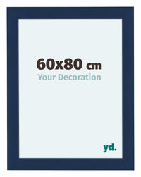 Como MDF Photo Frame 60x80cm Dark Blue Swept Front Size | Yourdecoration.com