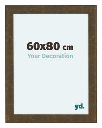 Como MDF Photo Frame 60x80cm Gold Antique Front Size | Yourdecoration.com