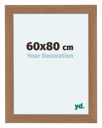 Como MDF Photo Frame 60x80cm Walnut Light Front Size | Yourdecoration.com