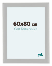 Como MDF Photo Frame 60x80cm White Woodgrain Front Size | Yourdecoration.com