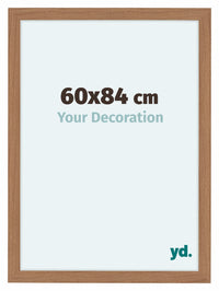 Como MDF Photo Frame 60x84cm Walnut Light Front Size | Yourdecoration.com