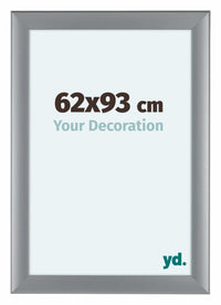 Como MDF Photo Frame 62x93cm Silver Matte Front Size | Yourdecoration.com