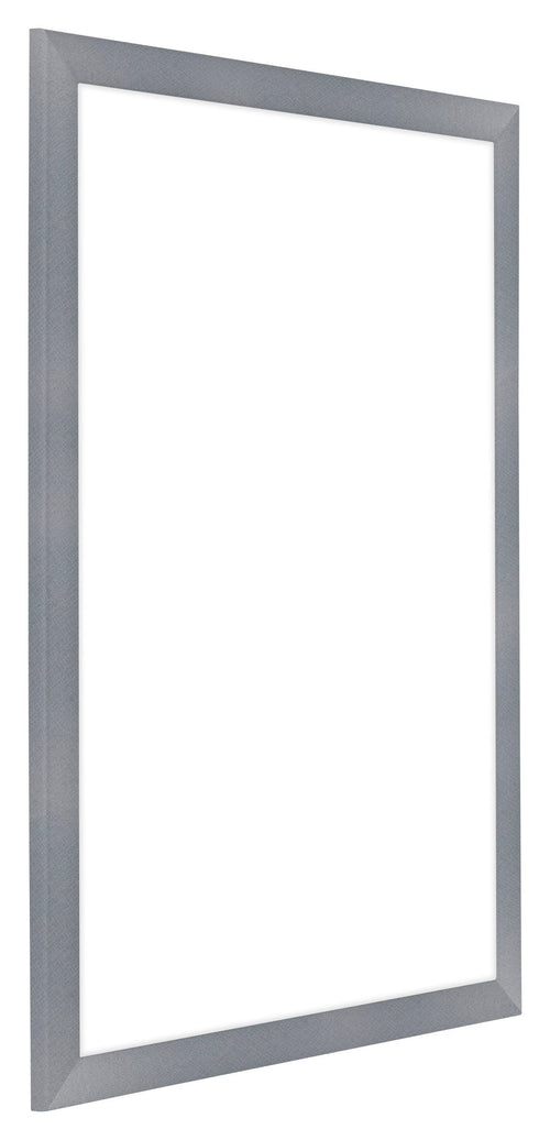 Como MDF Photo Frame 67x98cm Aluminum Brushed Front Oblique | Yourdecoration.com