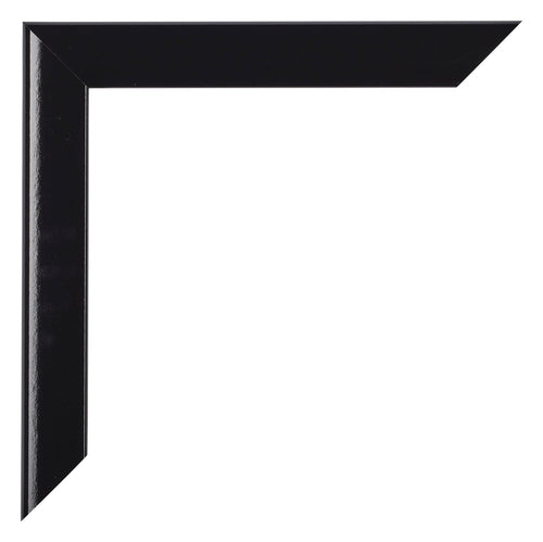 Como MDF Photo Frame 68x98cm Black High Gloss Corner | Yourdecoration.com