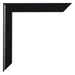 Como MDF Photo Frame 68x98cm Black High Gloss Corner | Yourdecoration.com