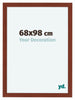 Como MDF Photo Frame 68x98cm Cherry Front Size | Yourdecoration.com